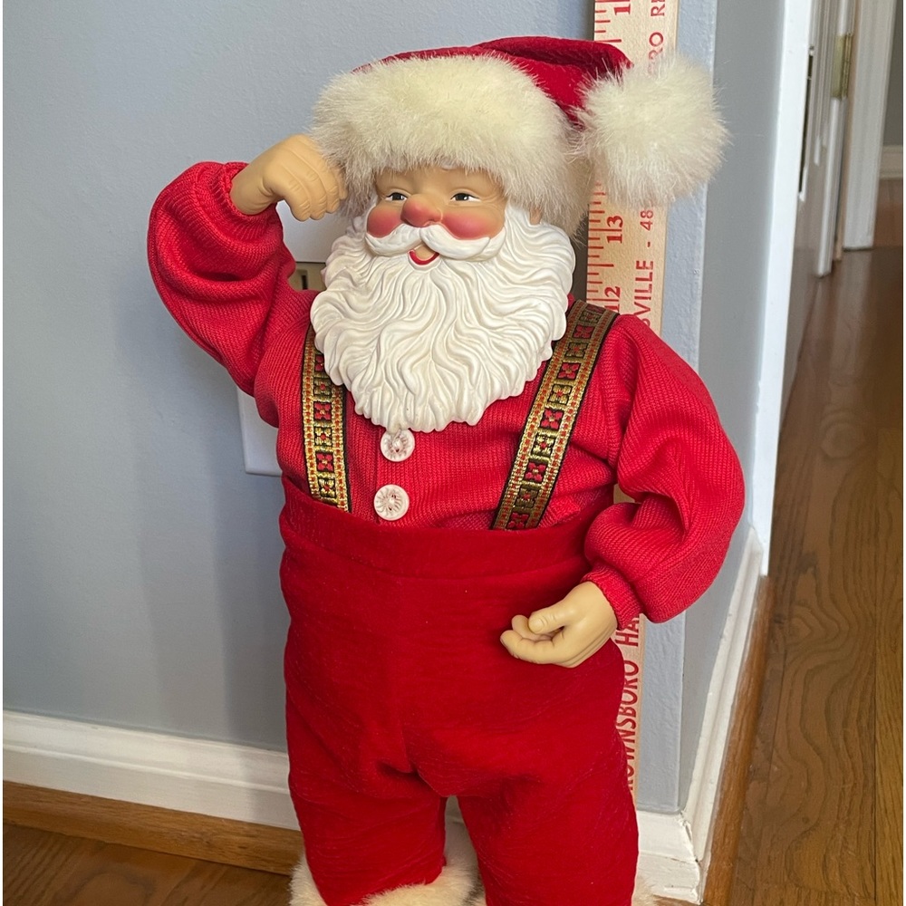 Vintage jingle bell rock Santa